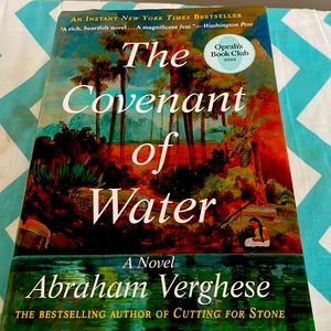 Book. The Covenant of Water. A novel by Abraham Verghese